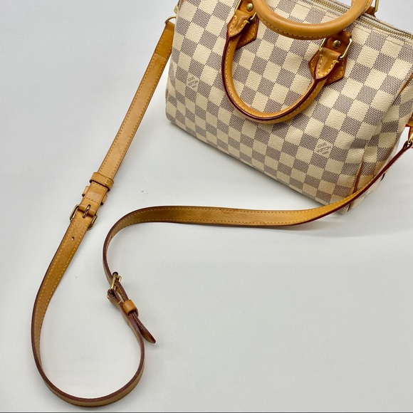 LOUIS VUITTON SPEEDY BANDOULIERE 25 DAMIER AZUR - Picture 11 of 11